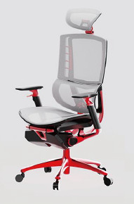Flash Ergonomic Task Mesh Office Chair Swivel High Back Black