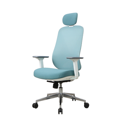 Infinity Ergonomic Home Office Chair Blue 330 Polished Ergo Mesh Seat Desk Chair